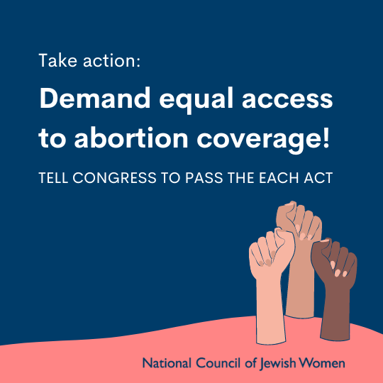 Demand equal access to abortion coverage!
