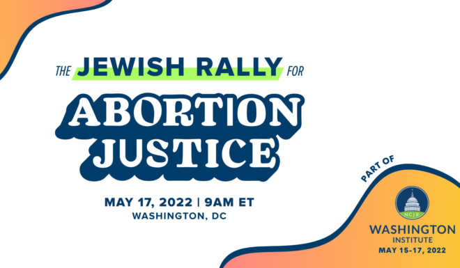 The Jewish Rally for Abortion Justice
