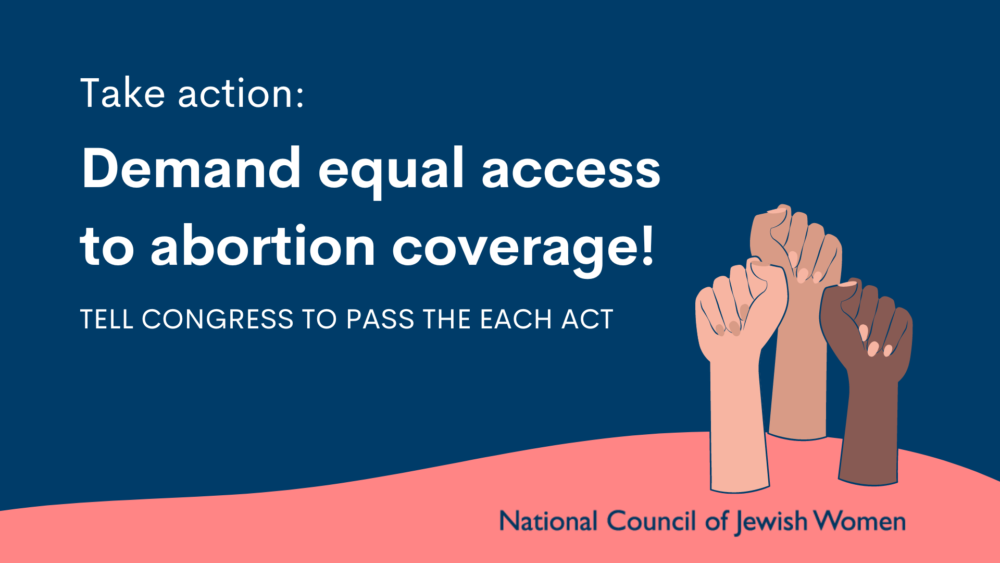 Demand equal access to abortion coverage!
