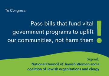 Pass bills that fund vital government programs to uplift our communities, not harm them