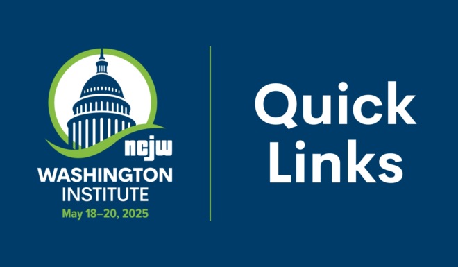 Washington Institute 2025: Together We Rise — Event Quick Links