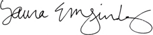 Laura Monn Ginsburg signature