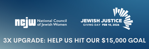 Jewish Justice Giving Day 3X Upgrade: Help us hit our $15,000 goal