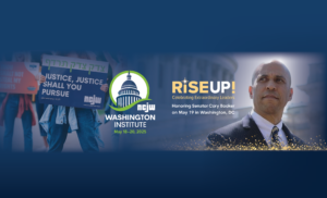 National Council of Jewish Women. Washington Institute 2025. May 18–20. RiSE UP! Honoring Senator Cory Booker on May 19 in Washington, DC.