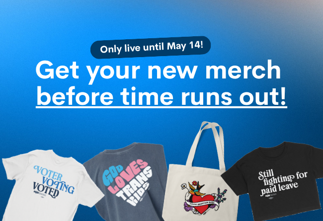 Shop the new merch before May 14h! Go to ncjw.org/spring