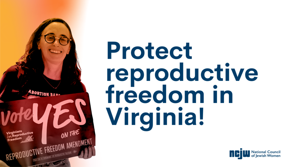 Vote to protect reproductive freedom in Virginia