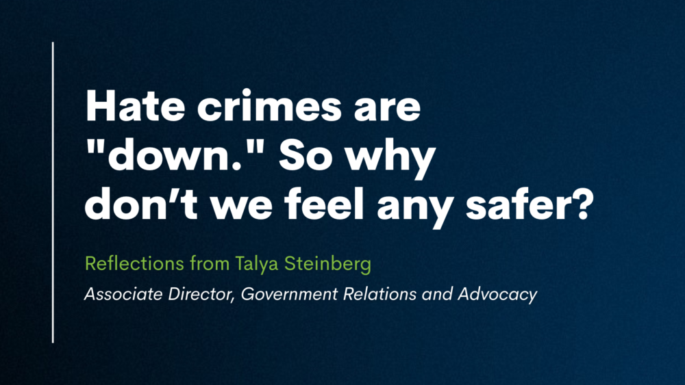 Hate crimes are "down." So why don’t we feel any safer?